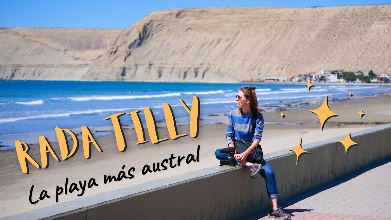 RADA TILLY: La PLAYA Más AUSTRAL 🏖️ | Así Son Las Playas en PATAGONIA, Argentina! 🐚 Guía Completa 🇦🇷