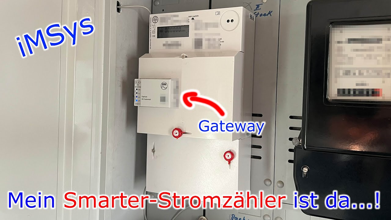 Mein Smarter-Stromzähler ist eingebaut // iMSys mit Gateway