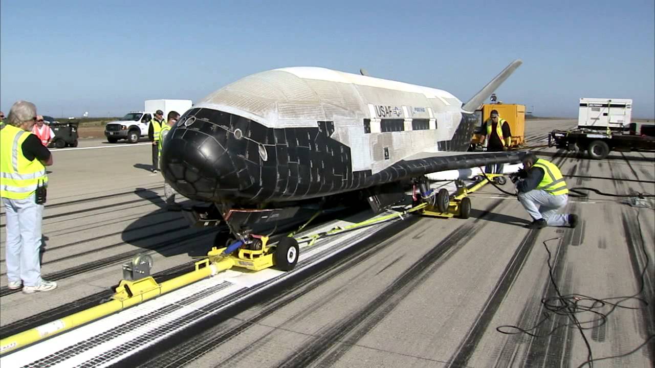 X-37B OTV 2 Landing B Roll