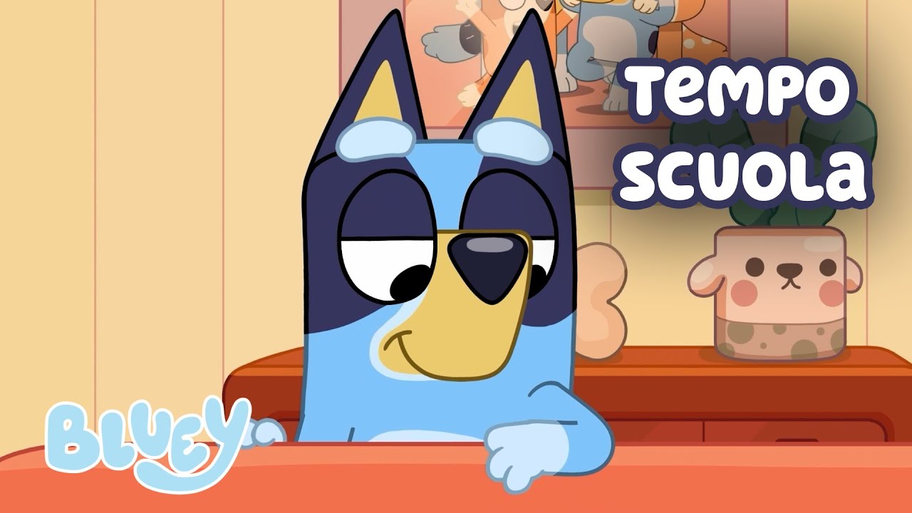 Ritorno a scuola con Bluey 📚💙 | Bluey Italiano Canale Ufficiale