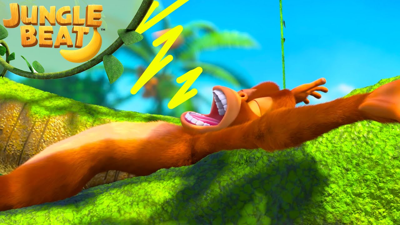 Sleepy Munki | Jungle Beat: Munki & Trunk | Kids Cartoon 2025