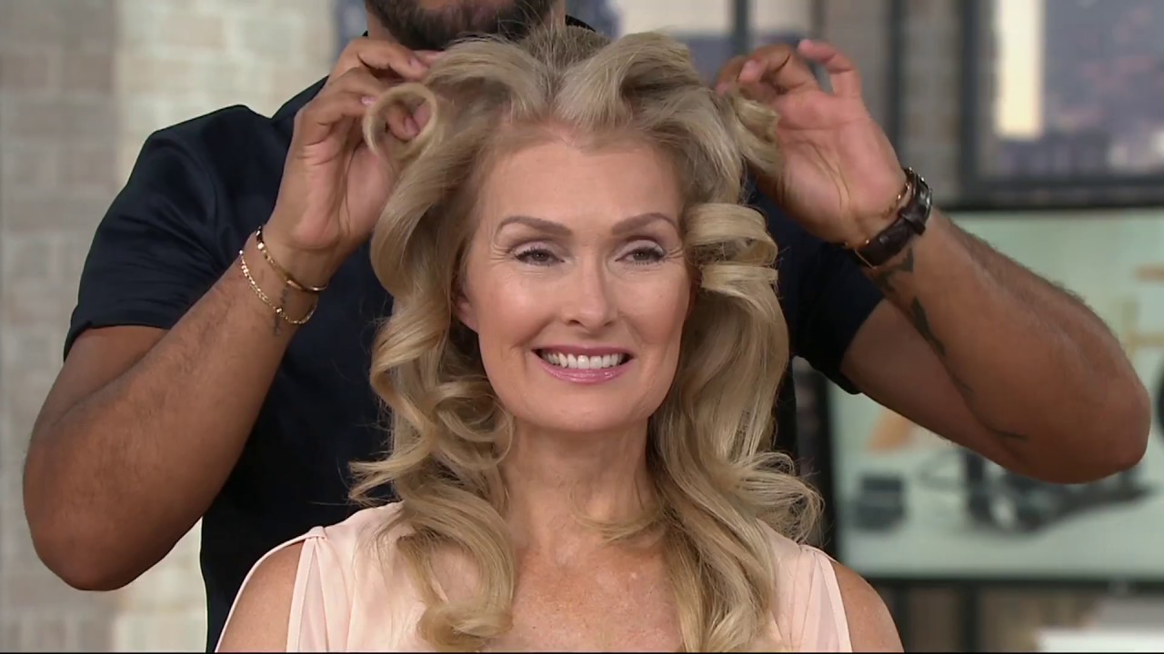 T3 Micro Set of 12 Luxe Volumizing Velvet Flocked Hot Rollers on QVC