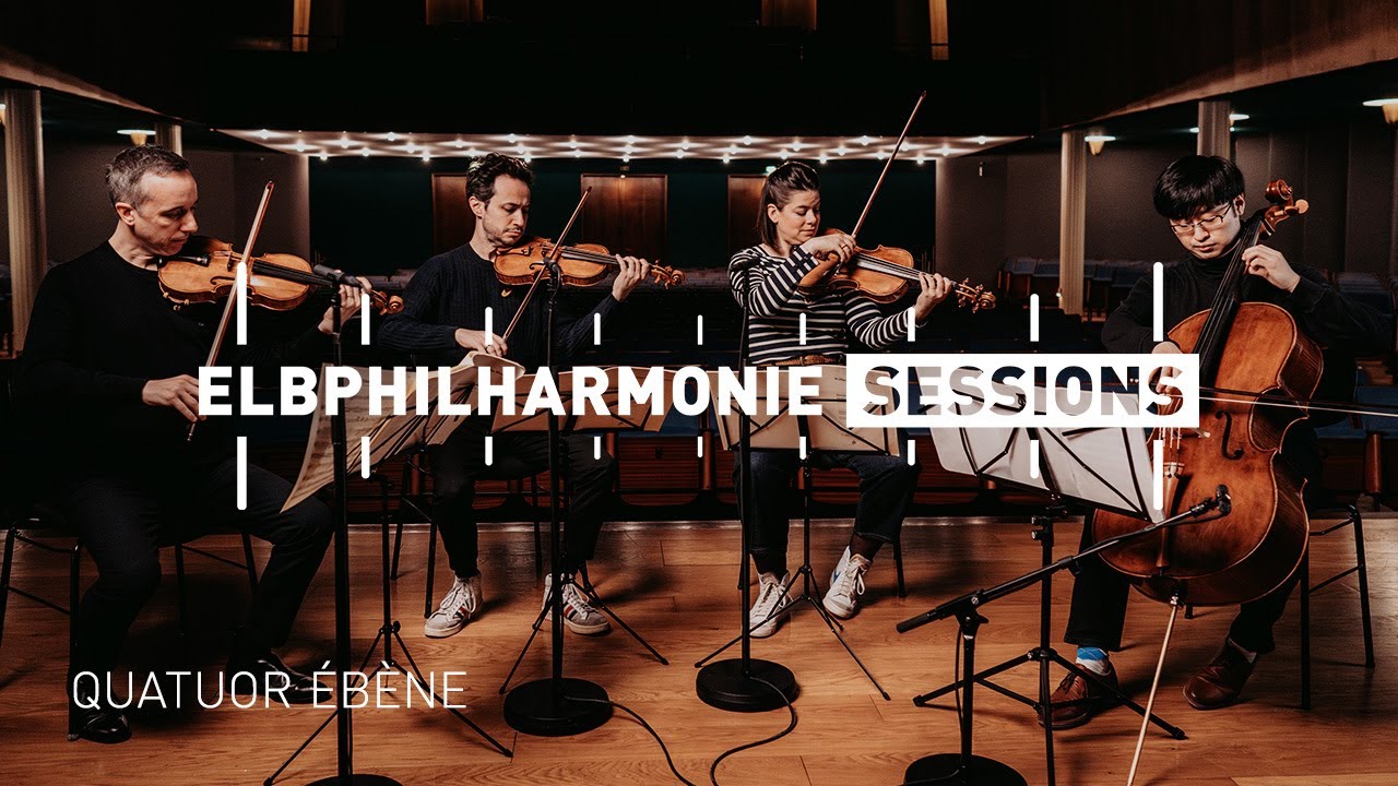 Elbphilharmonie Sessions | Das Quatuor Ébène spielt Mozart - Streichquartett in D-Dur KV 575