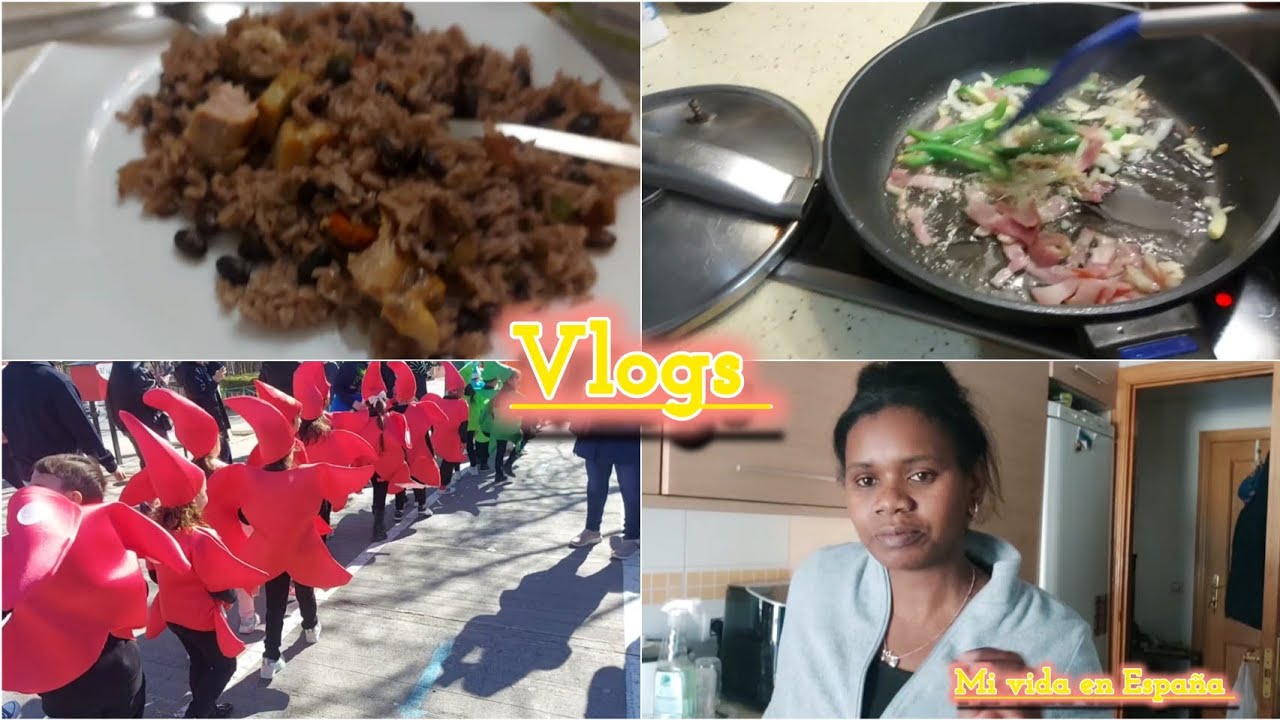 Vlog ✨️ de un día conmigo//carnavales aquí con el tiempo mejor y comida que te recuerda a casa 🏡 😉 