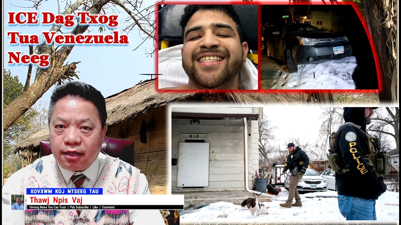 2/13/2026 | ICE Tub Ceev Xwm Dag Txog Tua Neeg Hauv MN | ICE Soj 1.6M Leej Hauv Teb Chaws