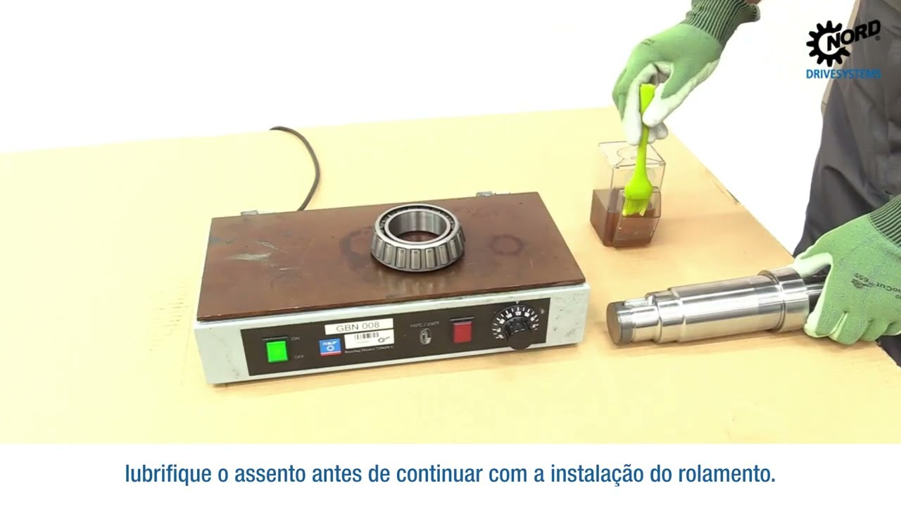 Procedimento de troca de rolamentos de um eixo | HOW-TO | NORD DRIVESYSTEMS BRASIL