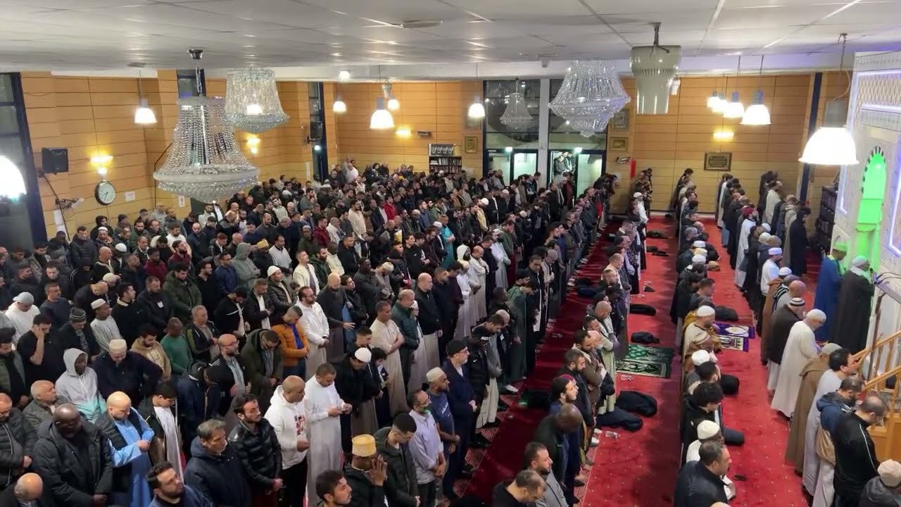 PRIÈRE TARAWIH NUIT8 EN DIRECT DE PARIS RAMADAN 2024صلاة التراويح الشيخ مصطفى الموذن والامام نورالدي