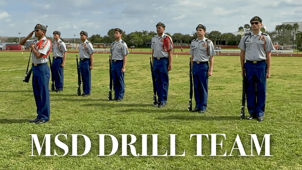 MSD JROTC Drill Team | JROTC | Drill Competition | 2-17-20234