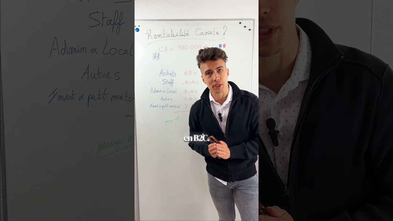 Quelle est la rentabilit&eacute; d&rsquo;un caviste ? #rentabilite #entrepreneur #caviste ￼