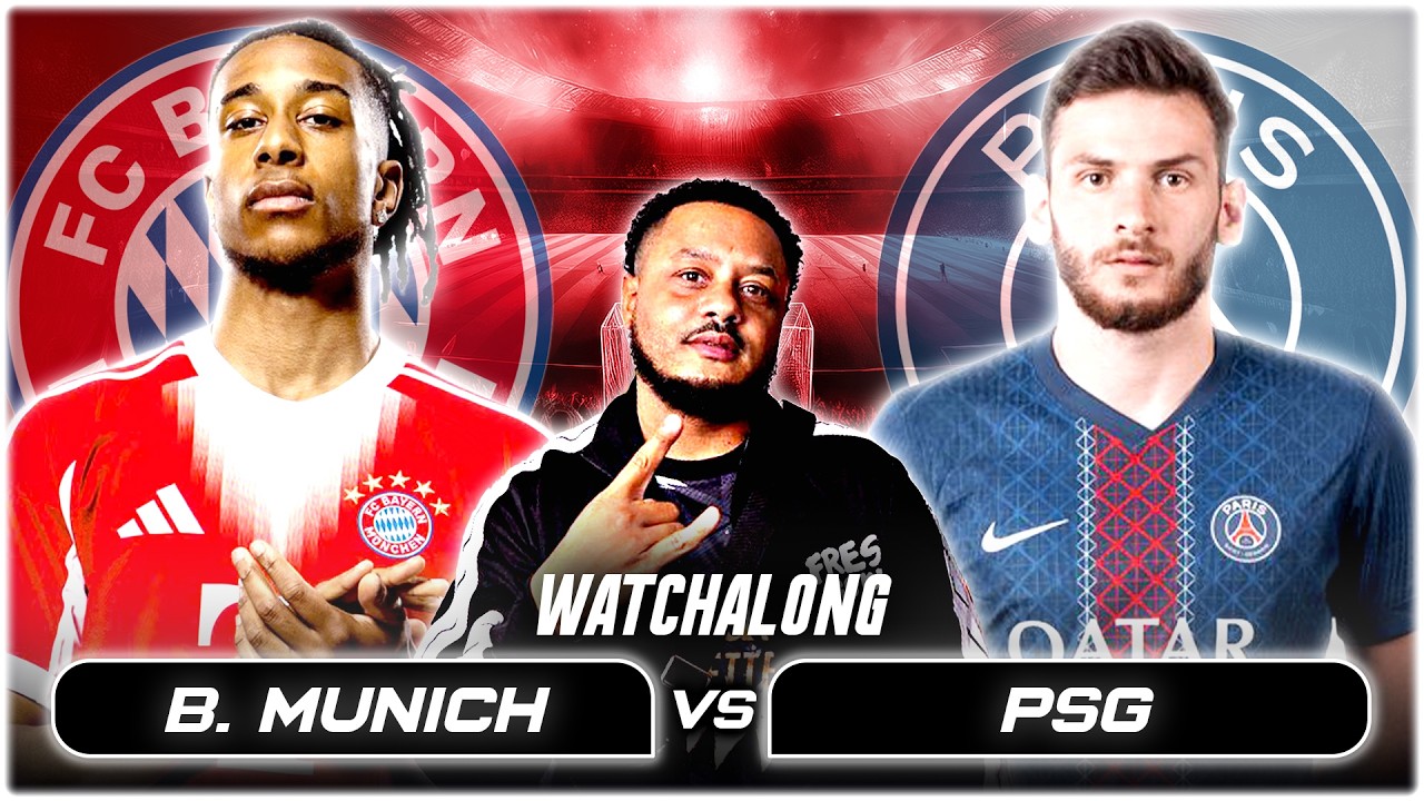 Bayern Munich 1-1 PSG LIVE UEFA Champions League Semi-Final 2nd Leg Watchalong W/ Troopz