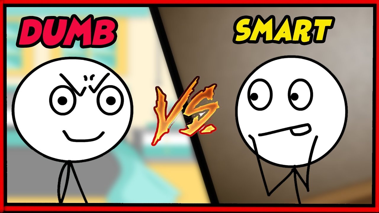 SMART VS DUMB GAMERS!!! PARODY PARODY!!