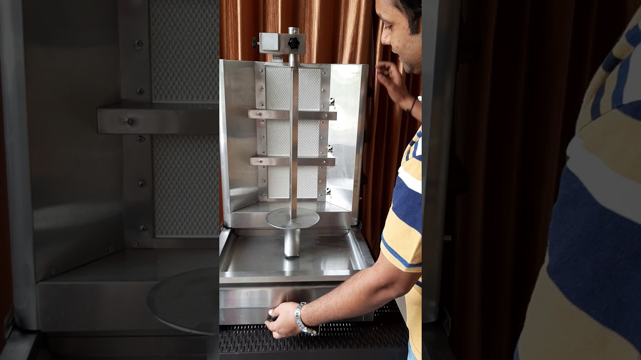 Shawarma making machine India(English)