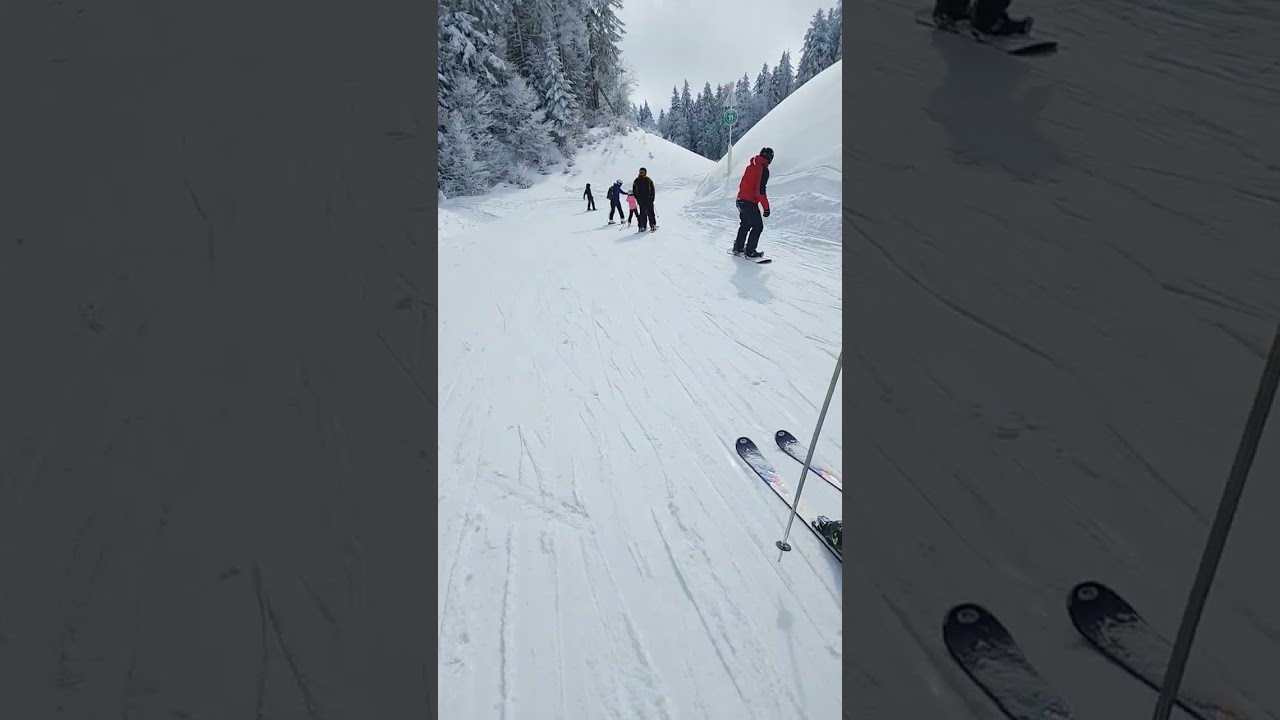Les Rousses Liaison La Dole #skialpin #montagne #jura 