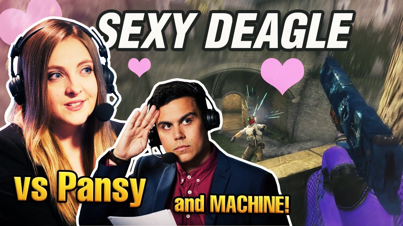 CS:GO QUICKFUCK #35 - biBa SEXY DEAGLE vs pansy and MACHINE!