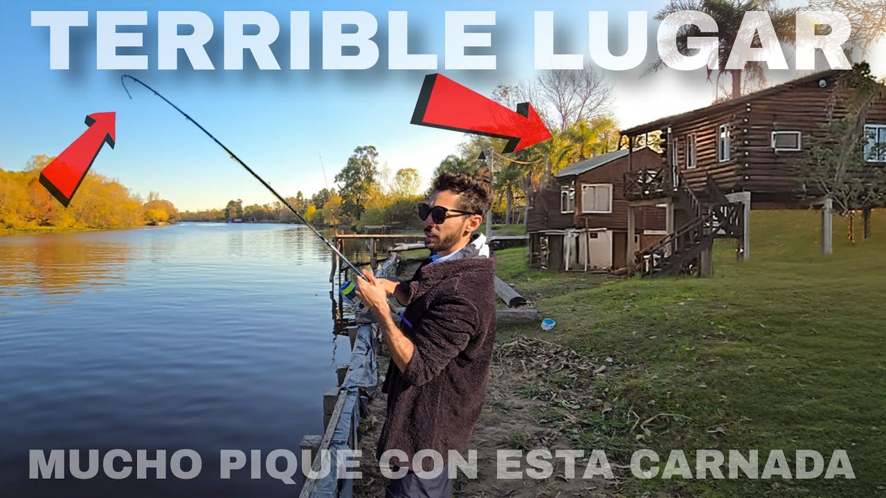 HERMOSA PESCA EN PARANACITO, LLEGAS EN AUTO, no paraba de picar, TERRIBE LUGAR, TENES TODO!