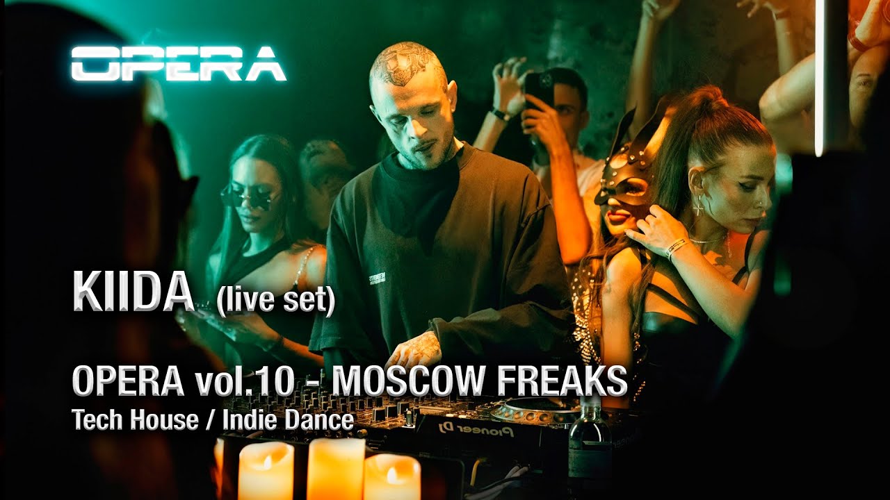 KIIDA - Live set @ The Opera vol.X 18.11.2023 [ Tech House & Techno DJ Mix ]