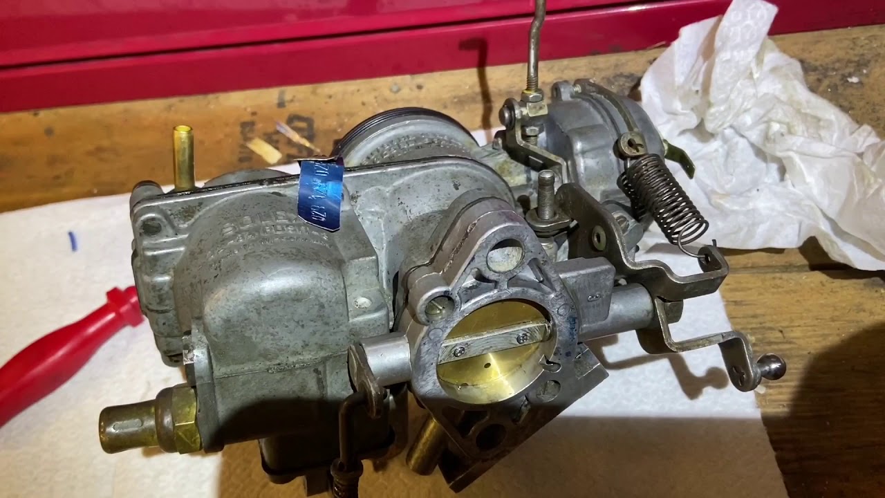 VW aircooled Solex 32-34 PDSIT 2 3 carb choke and throttle plate adjustment
