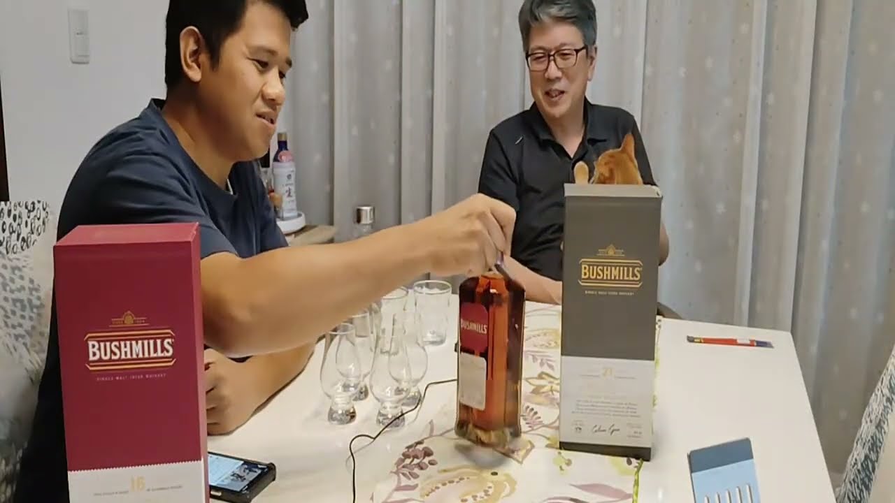 ブッシュミルズ２１年　違うね～　#相模原 #whisky #bar #lハンバーグとハイボールのお店  #バー #ウイスキー