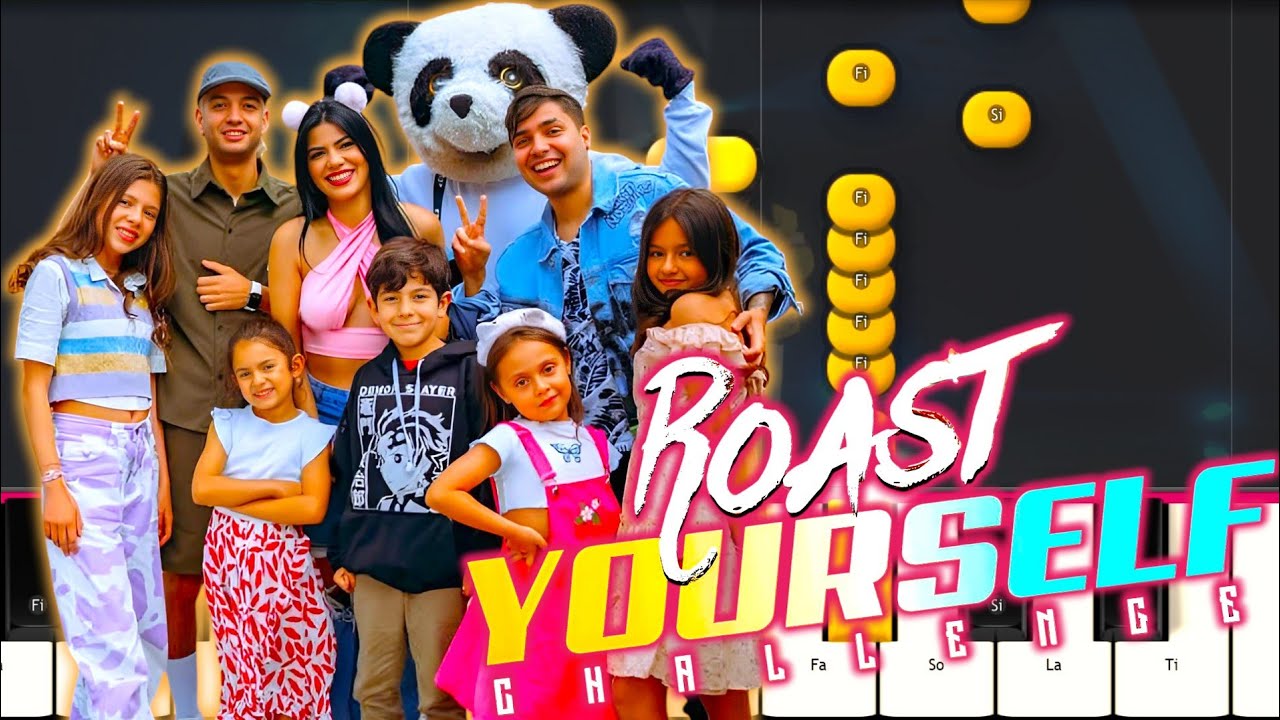ROAST YOURSELF CHALLENGE - Hermanitas de Yolo Aventuras 🎹