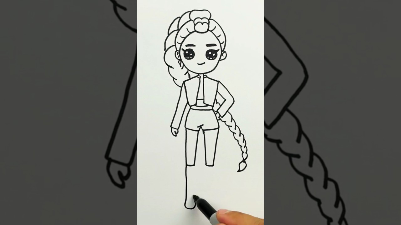 Kpop demon hunters rumi drawing #kpop #kpopsongs #rumi #howtodraw #easydrawing #shortvideo #viral