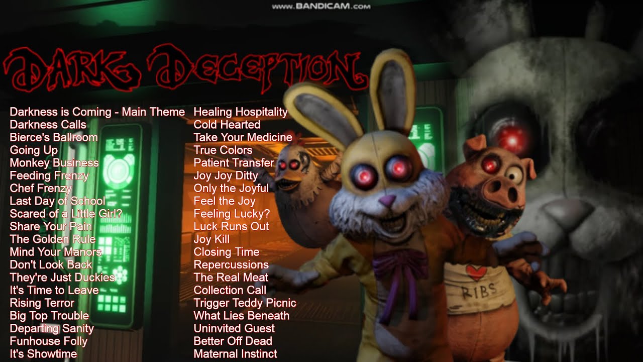 Dark Deception - All OST Soundtracks Combined (Latest)