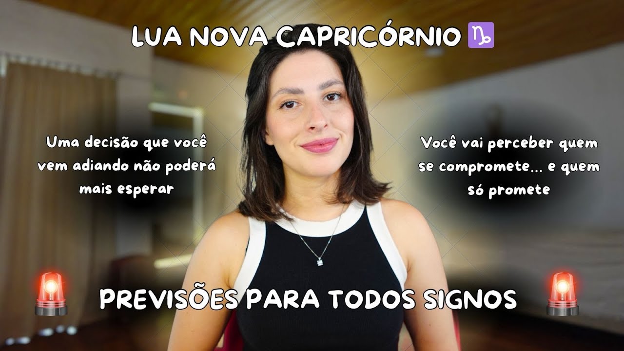 LUA NOVA CAPRICORNIO (18/01) - O que você construir agora definirá os próximos meses!