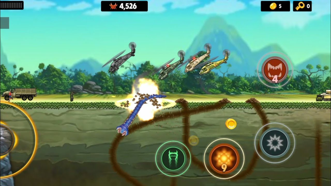 Death Worm gameplay walkthrough android