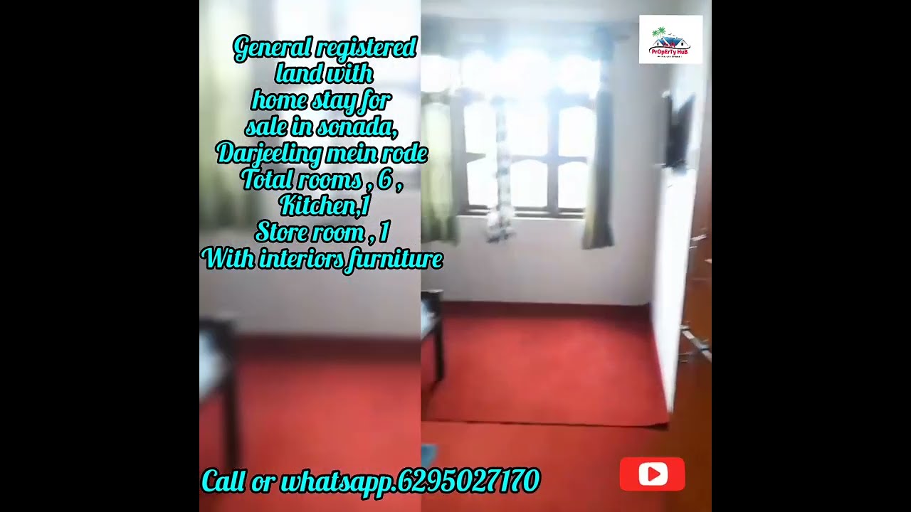 Home stay for sale in sonada, Darjeeling mein road