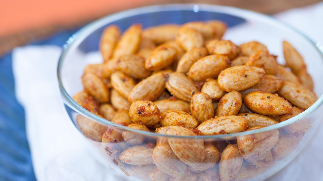 Paprika Spiced Almonds Recipe