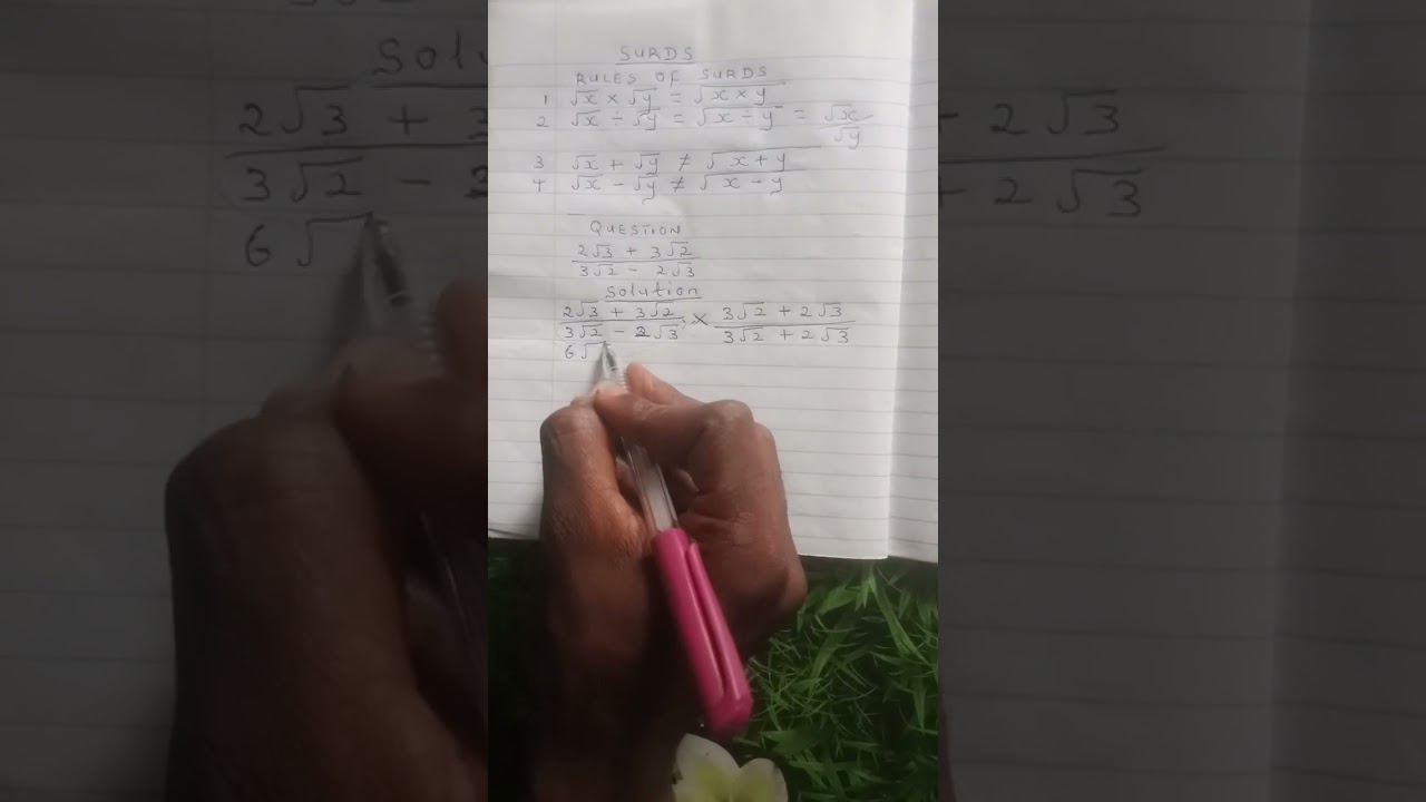 Mathematics Surd.