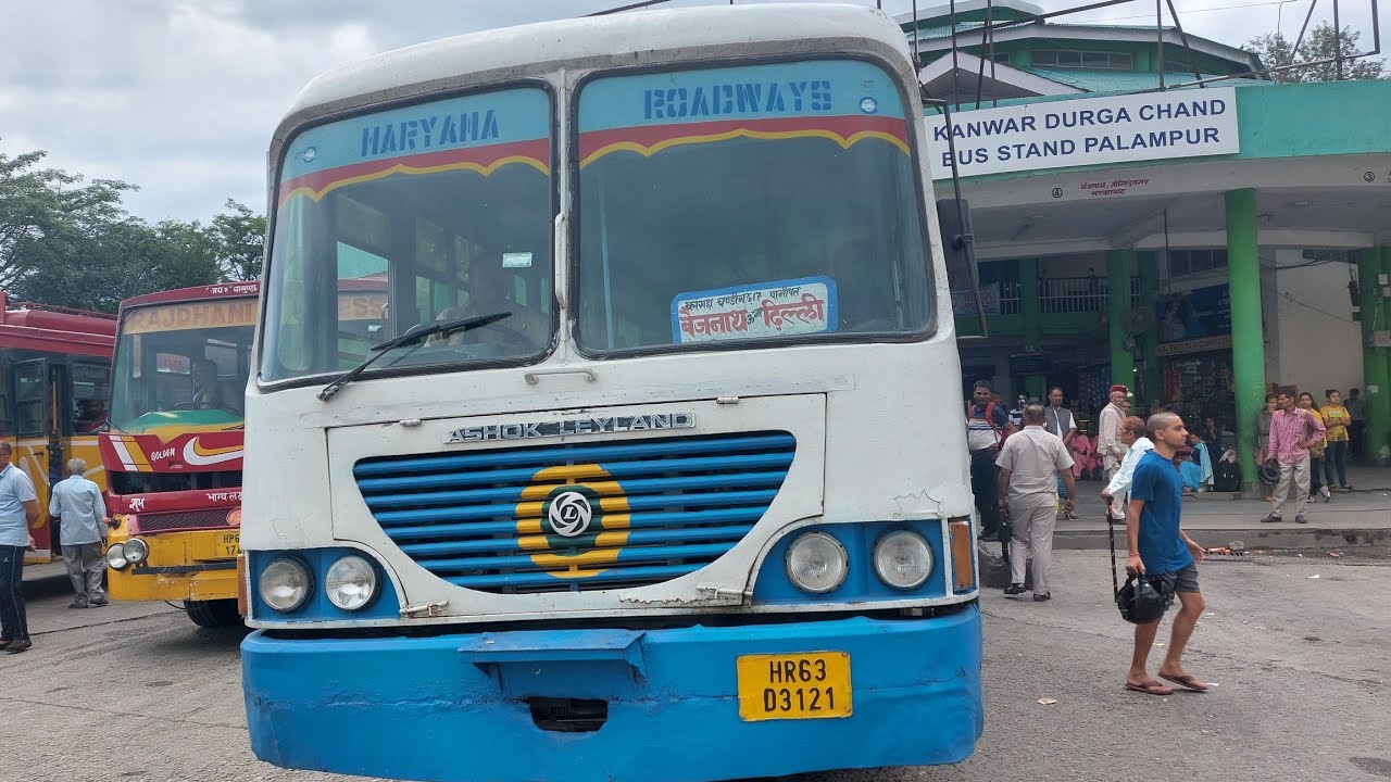 Palampur to Parour HR bus l Haryana Roadways Baijnath to Delhi l Bus Wale Bhaiya