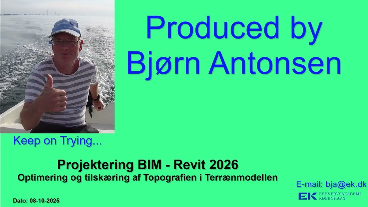 Optimering af topografien i Terrænmodellen