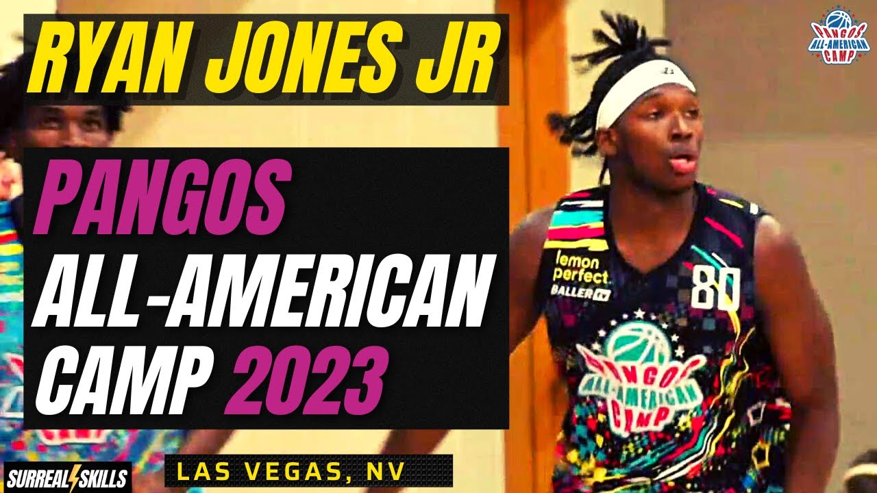 RYAN JONES JR (CLASS of '24) VIRGINIA TECH COMMIT at the Pangos All-American Camp in Las Vegas, NV 🏀