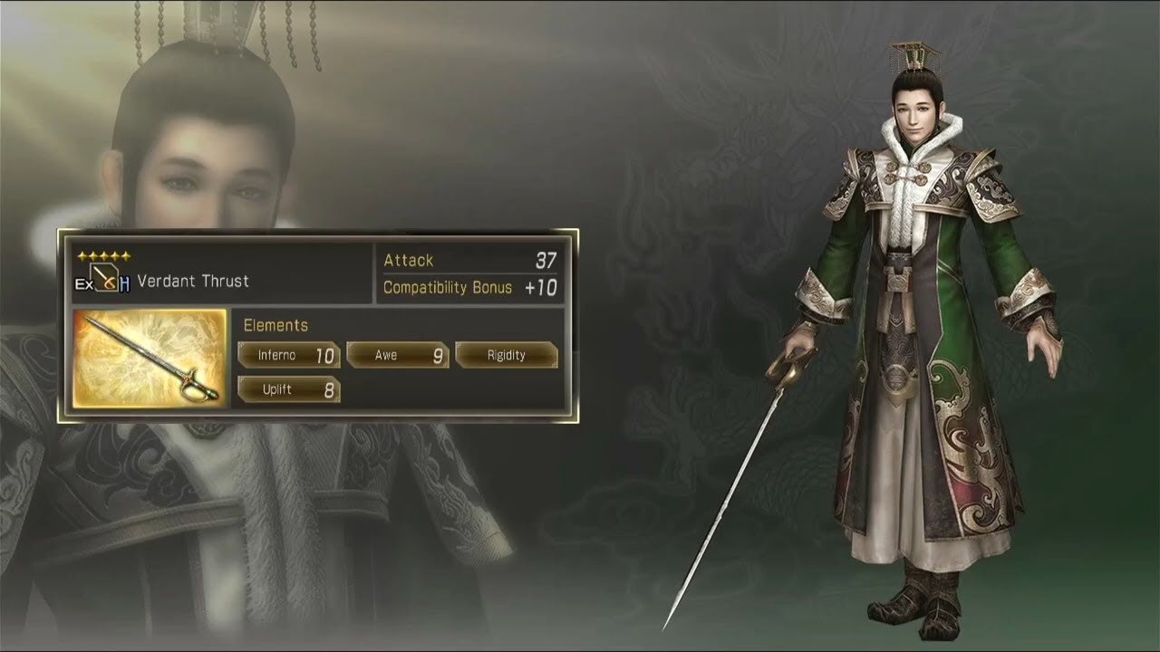 Liu Shan 5th Weapon Verdant Thrust - DW8XLCE PS3