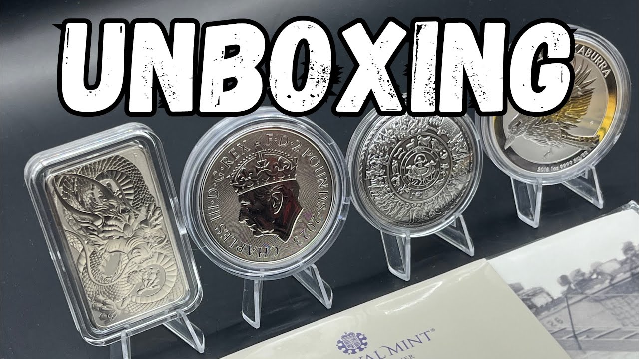 Unboxing more Silver! + 2024 Royal Mint D-Day 50p In hand Review - New setup!