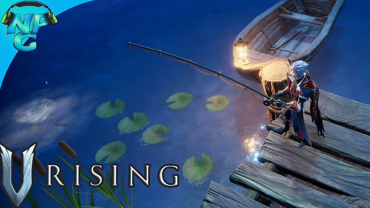 V Rising - Adventures in Fishing, Rat Form and Upgrading the Castle! E9