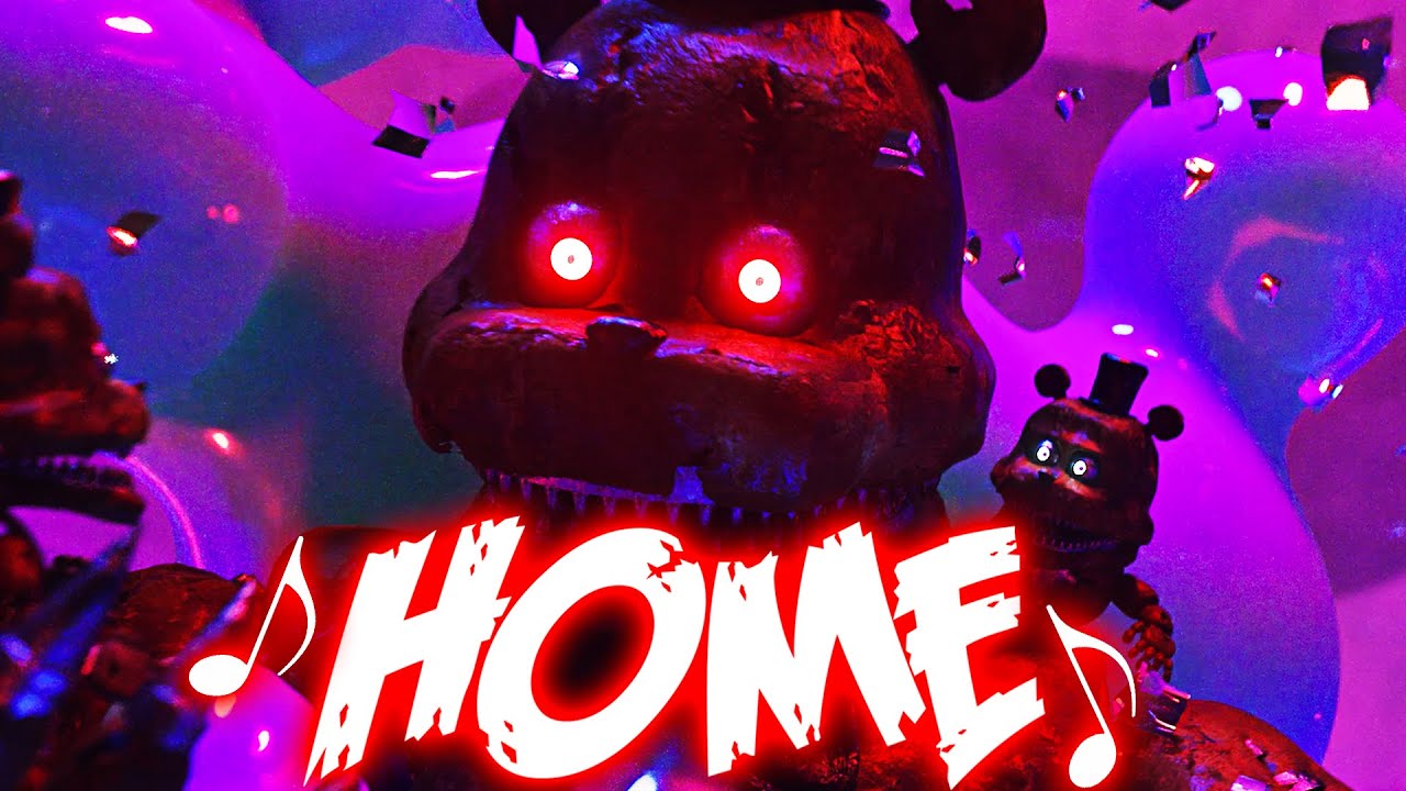 Home - FNaF Song by NateWantsToBattle [FNAF RE-ANIMATED LYRIC VIDEO]