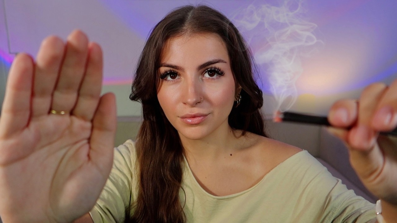 ASMR | Je soigne ta douleur - Reiki contre l'insomnie, plucking, energy healing