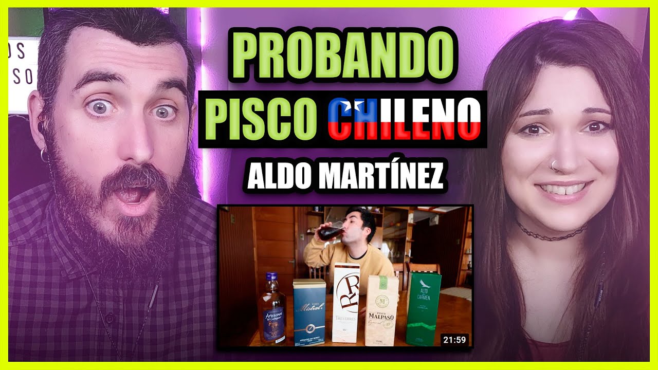 👉 Reacción a Probando PISCO CHILENO  | Somos Curiosos