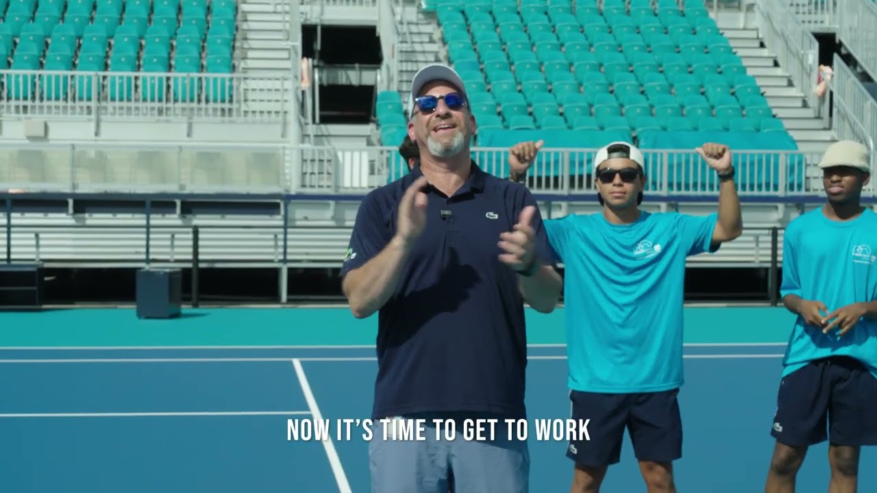 Участники танцевального вечера Miami Open | За кулисами