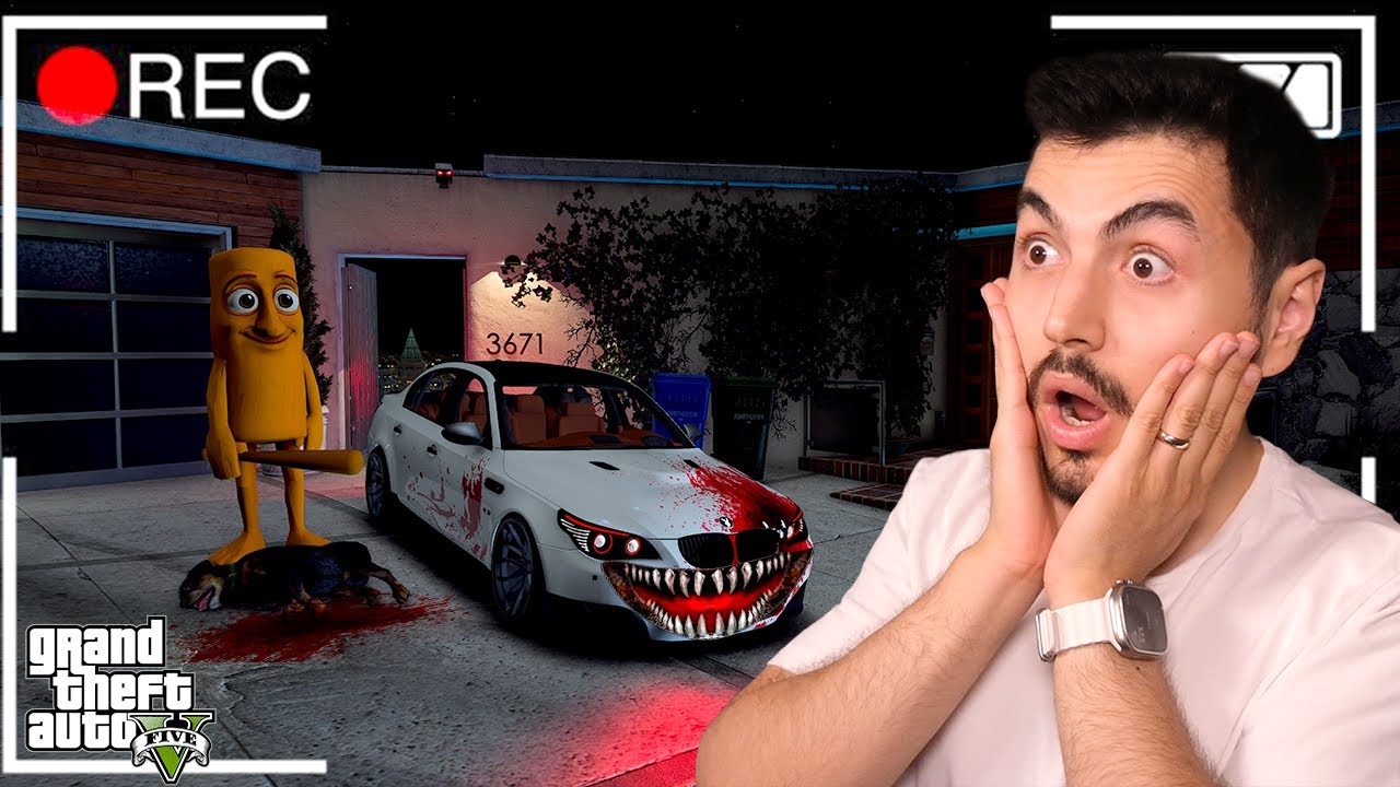 FRANKLİN'İN EVİNE HIRSIZ GİRDİ! KATİL ARABAYI ÇALDILAR! - GTA 5