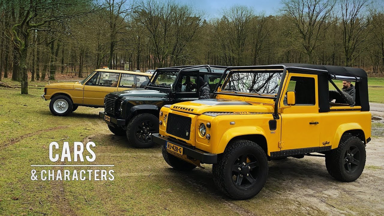 TOPHAT, Land Rovers met CORVETTE-V8-techniek | Cars and Characters #3