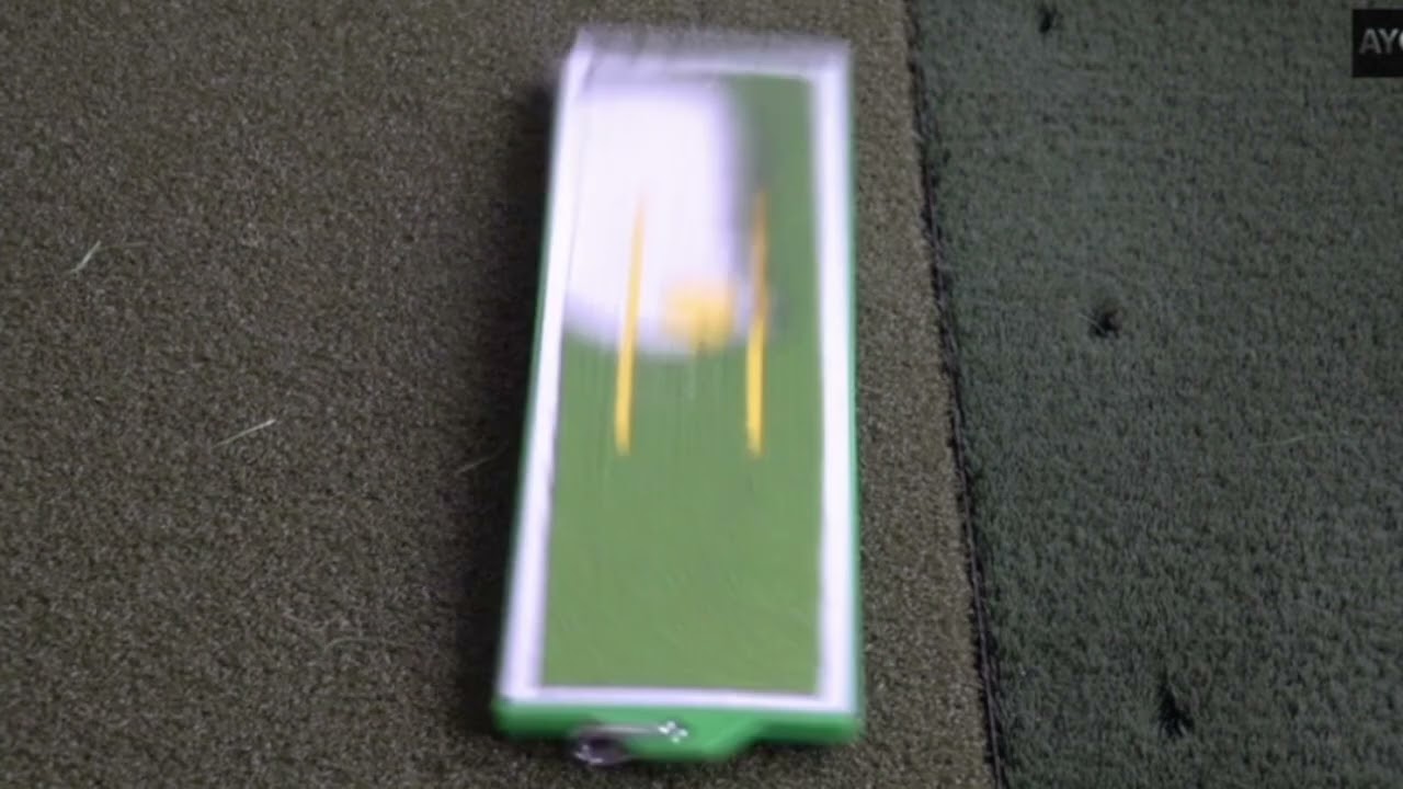 Divot Board Height and Divot Direction (golf training aid)