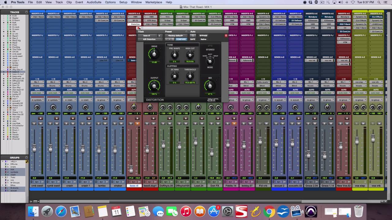 Mixing Bass Guitar To Poke Out In The Mix