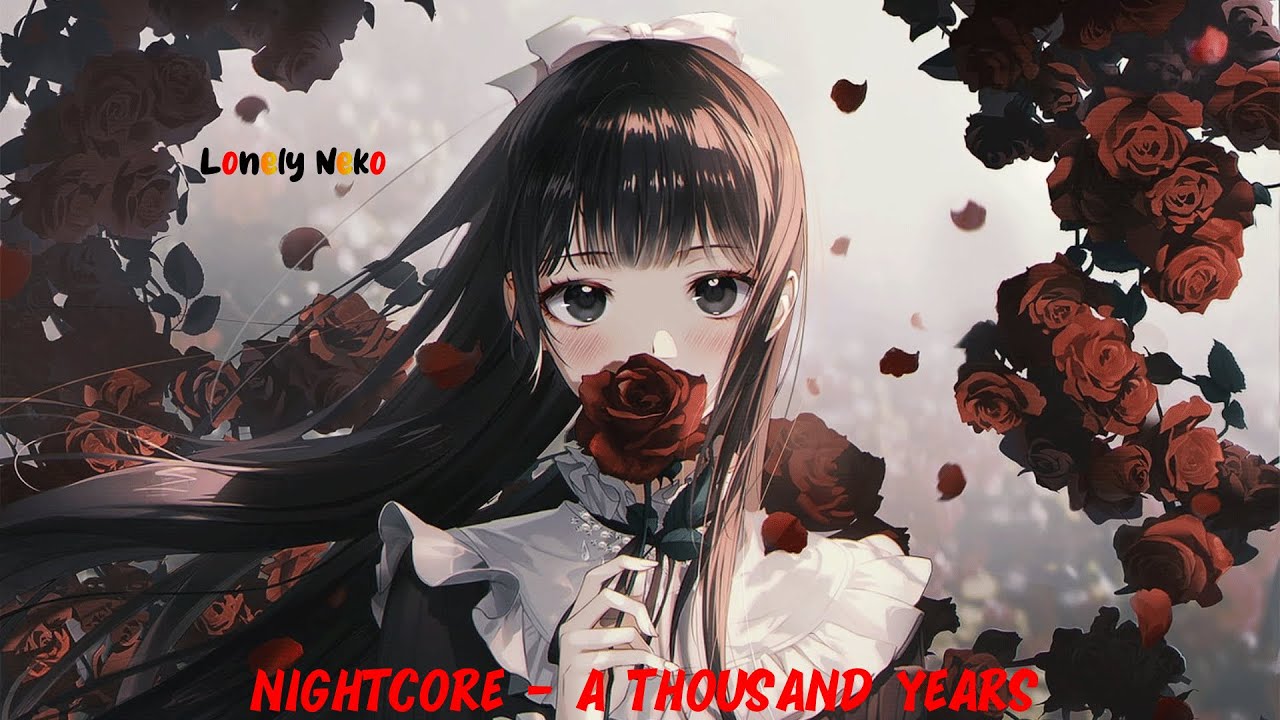 Nightcore - A Thousand Years | Christina Perri | Lyrics Video