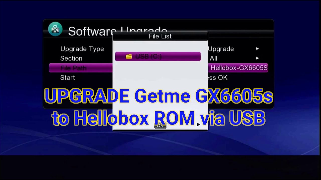 Upgrade Getme HD5 Guoxin (GX6605s) to Hellobox ROM via USB