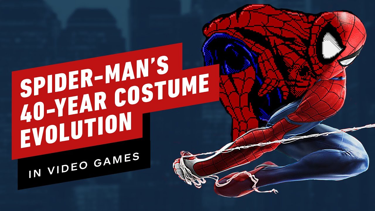 How Spider-Man's 40-Year Costume Evolution Went From Panels to Pixels