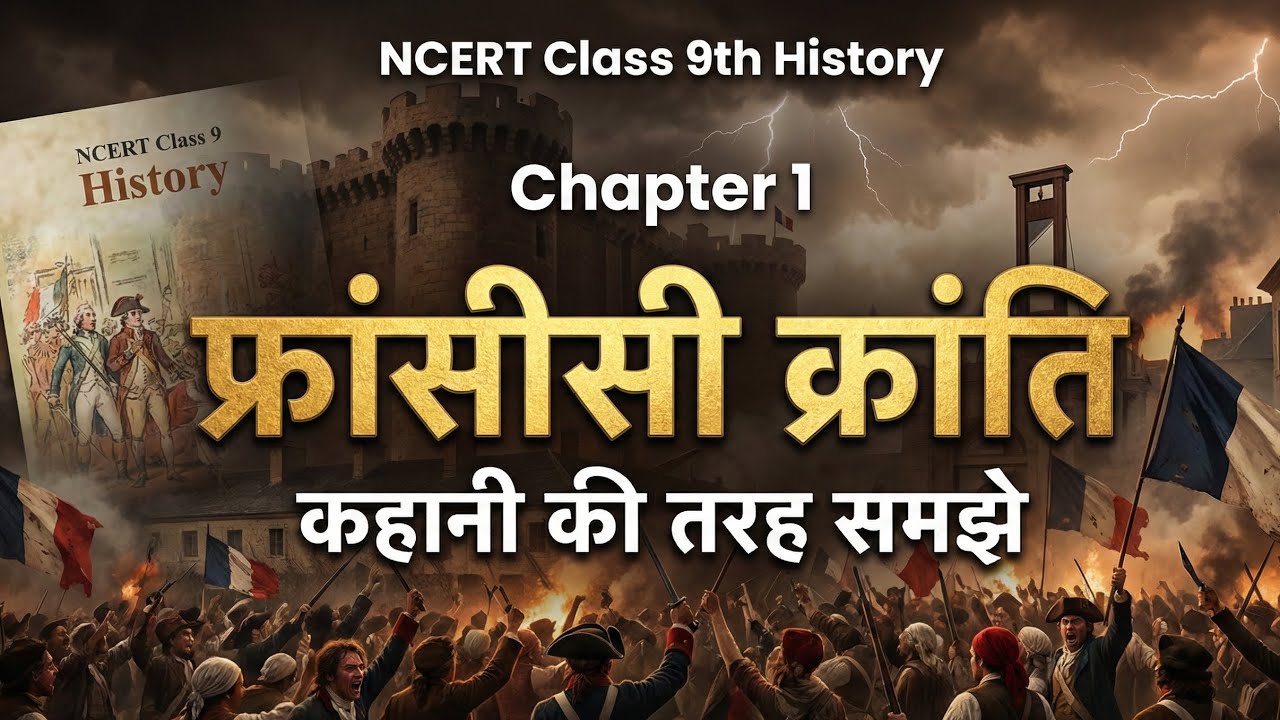 |फ्रांसीसी क्रांति| NCERT class 9th history chapter 1 कहानी की तरह समझे|