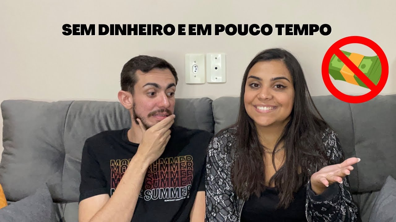 COMO CASAMOS EM 3 MESES SEM TER DINHEIRO