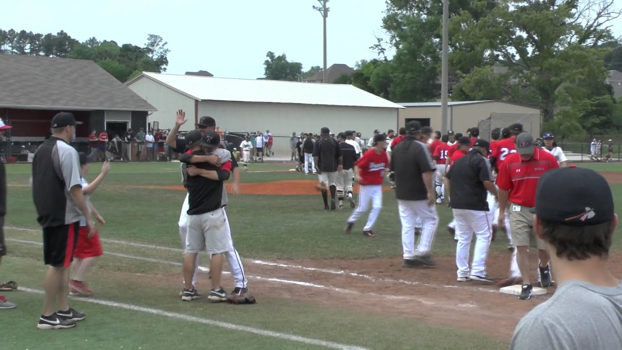 Thompson Finishes Off Sparkman - Baseball North Champions 2015
